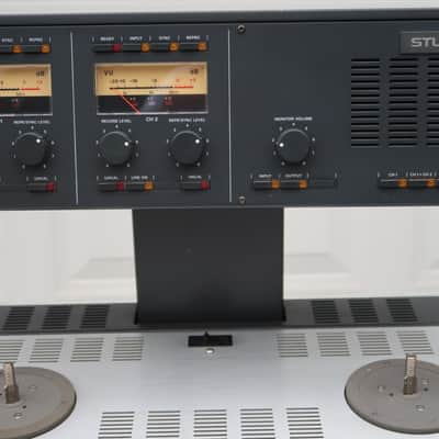Studer A807  Recorder 1/4" 2-Track Tape Machine 1980s High Speed- Standard image 2
