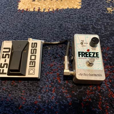 EHX Freeze w/REMOTE MOD, Original Box, infinite hold, pedal tone, piano-like sustain, sample hold, Nano, Electro-Harmonix, gamechanger plus image 1