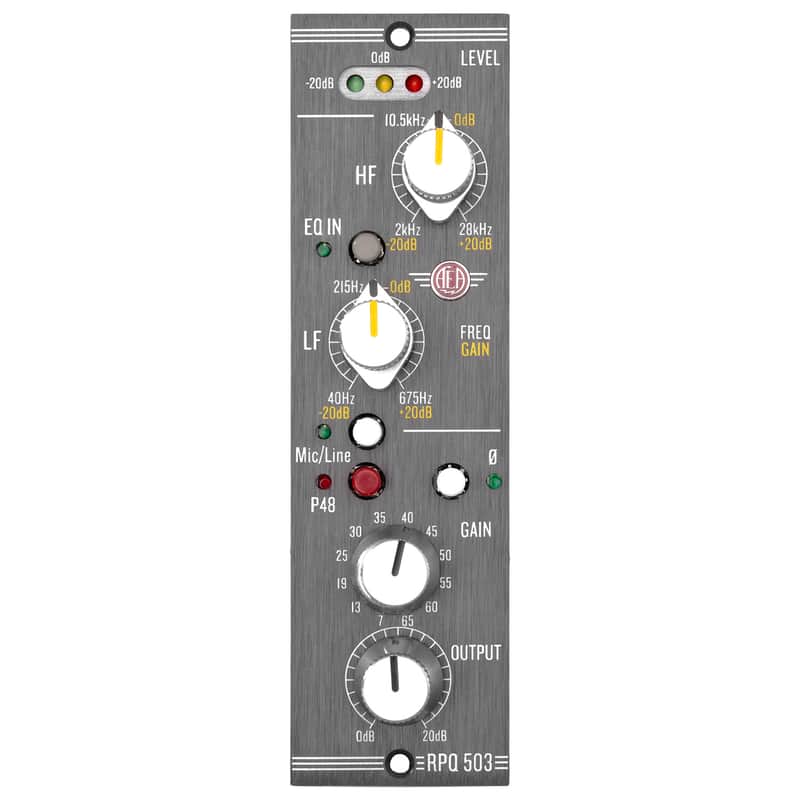 AEA RPQ503 500 Series Preamp with EQ image 1