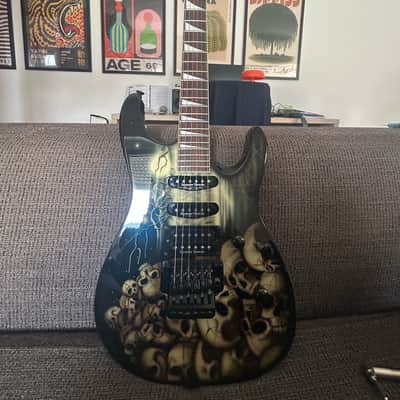 Jackson Pro Series DK2 2005 - "Pile O' Skulls" - Made in Japan image 3