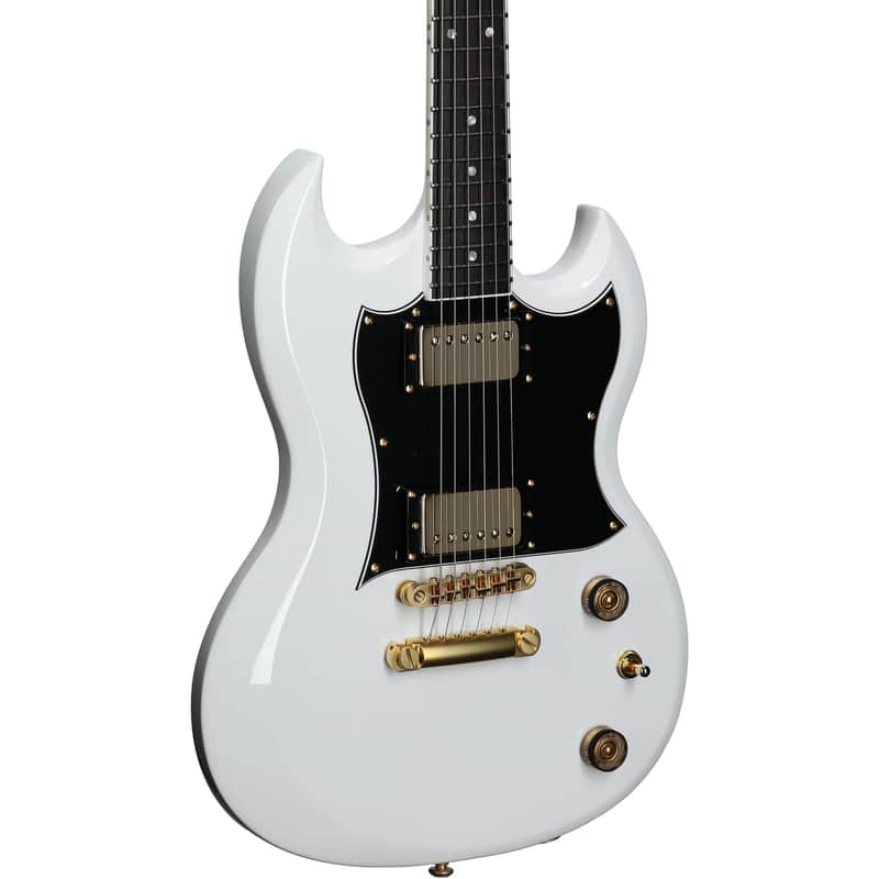 Schecter Zacky Vengeance H6LLYW66D Electric Guitar, Gloss White, Open Box (Very Good) image 1