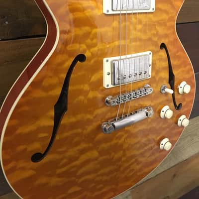 Collings I-35 Deluxe 2007 AMBER QUILT image 3