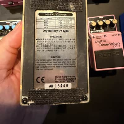 Boss AC-2 Acoustic Simulator (Silver Label) 1997 - 2006 - Yellow image 2