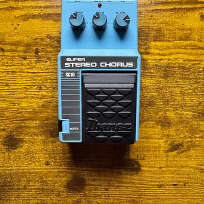 Ibanez SC10 Super Stereo Chorus 1980s - Blue image 1