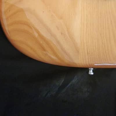 Stratocaster 2021 Ash Natural Gloss w HSC Custom Build Rails Strat non-Fender Blonde image 4