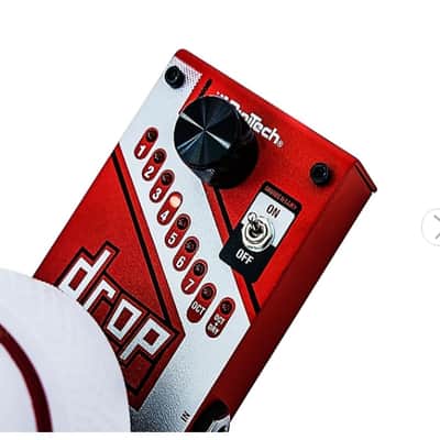 DigiTech Drop Compact Polyphonic Pitch-Shifter 2010s - Red image 3