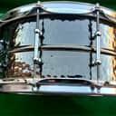 Ludwig LB417KT Hammered Black Beauty 6.5x14" 10-Lug Brass Snare Drum with Tube Lugs 1999 - Present - Black Nickel-Plated