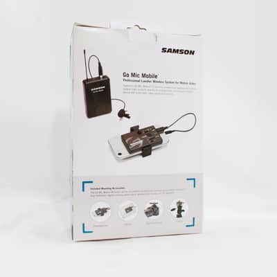 Samson Go Mic Mobile Professional Lavalier Wireless System w/ Go Mic Mobile Beltpack Transmitter/Lavalier Microphone image 3