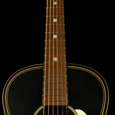 Gretsch G9520E Gin Rickey Black Parlor Guitar w/Rare Road Runner HSC | Sweet Blues & Jazz Tone image 7