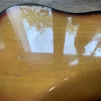 1969 Fender Jazzmaster in Sunburst finish and hard shell case image 15