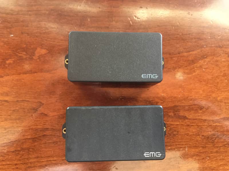 EMG 81X/60X-DLC Active Humbucker Set image 1