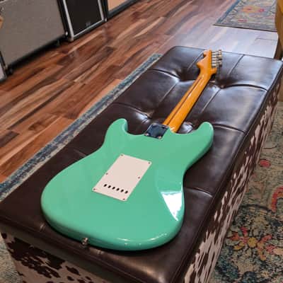 2022 Fender American Vintage II '57 Stratocaster - Seafoam Green Strat - w/OHSC image 12