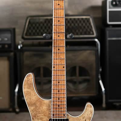 Mayones NAMM Regius 4Ever 6 – Master Grade Myrtlewood Burl with Mayones HISCOX Case image 6