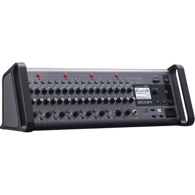 Zoom LiveTrak L-20R Digital Mixer & Multitrack Recorder, Rack Mountable, 20-Input/ 22-Channel SD Card Recorder, 22-in/4-out USB Audio Interface, 6 Customizable Outputs, Wireless iOS Control image 1