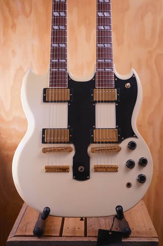 1997 Gibson "EDS-1275" Double-Neck Electric Guitar in Alpine White (Used)