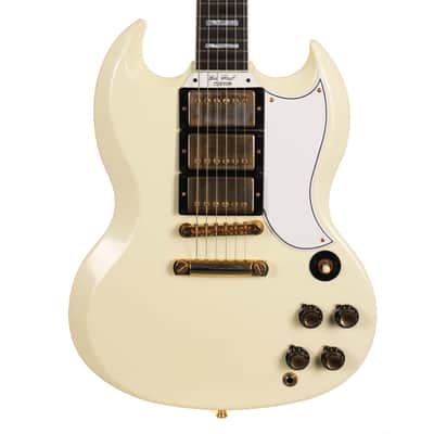 Gibson Custom Shop 1961 SG Custom Stopbar VOS Classic White 2021 image 1