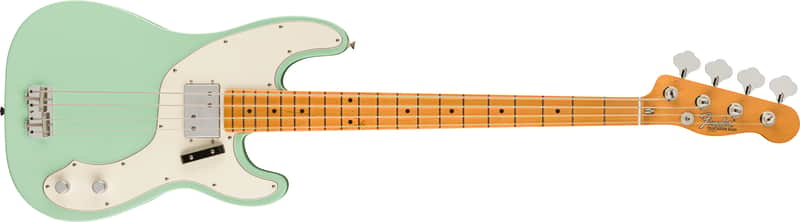 Fender Vintera II '70s Telecaster Bass Maple FB Surf Green with Bag