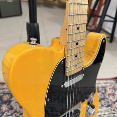 Fender Standard Telecaster, Maple Fingerboard, Black Pickguard, Butterscotch Blonde image 3