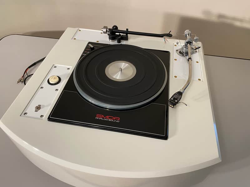 Lenco L75 SMDA White Turntable image 1
