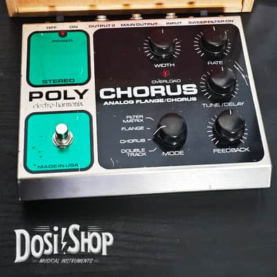 Electro Harmonix Stereo Polychorus / Poly Chorus - Original Wooden Box - Made in USA image 8