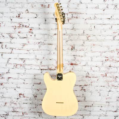 Fender - Custom Shop 1954 Journeyman Relic® Telecaster® Electric Guitar - 1-Piece Rift Sawn Maple Neck Fingerboard - Aged Nocaster® Blonde - with Deluxe Hardshell Case - x7541 (9236091068-1) image 9