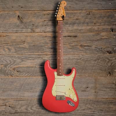 Used Fender 2006 Custom Shop 1960 Stratocaster Relic - Fiesta Red w/OHSC image 2