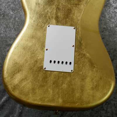 Fender Custom Shop Masterbuilt Eric Clapton Gold Leaf Stratocaster 2003 Build by John English image 9