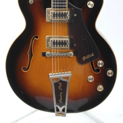 1973 Gretsch Country Club 7575 sunburst image 2