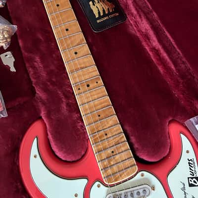 Burns Shadows Custom Signature Limited Edition No. 079 of 500 2005 - Fiesta Red image 4