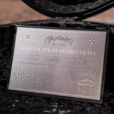 Martin Custom Shop D-300 Limited Edition 1 of 30 Acoustic Guitar - Natural with Hardshell Case image 23