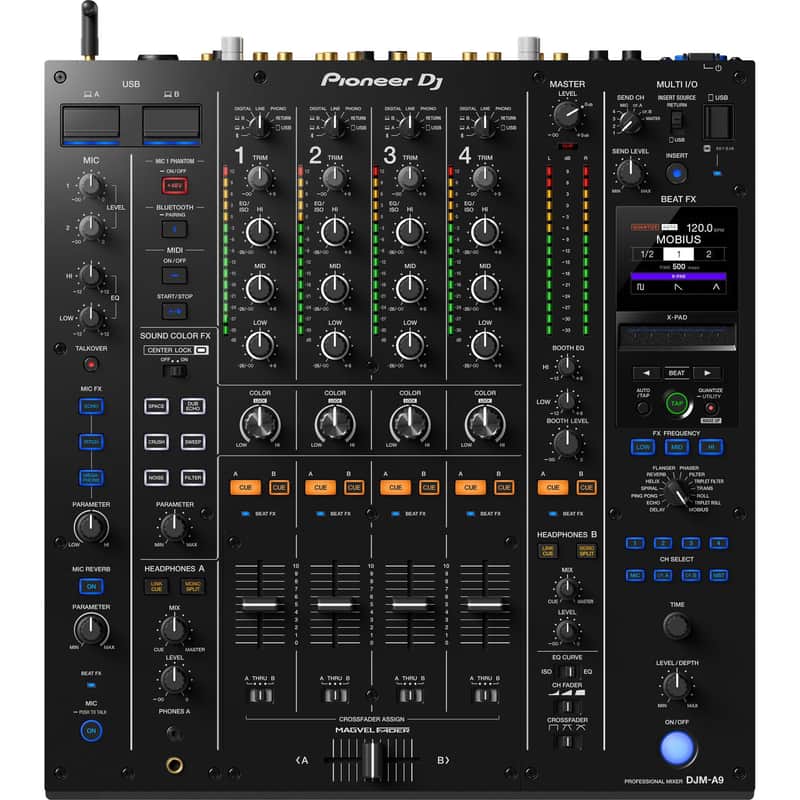 Pioneer DJ DJM-A9 4-channel DJ Mixer imagen 1