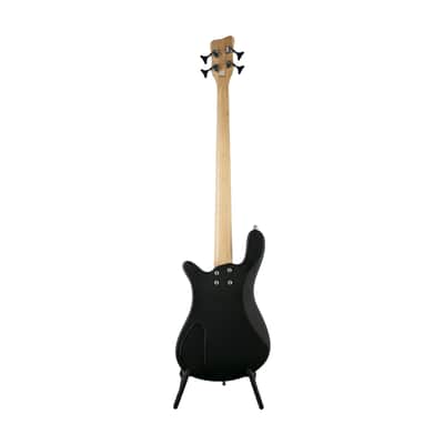 Warwick RockBass Artist Line Robert Trujillo Signature 4-String Bass Guitar, Black Satin (No Bag), RBG55851619 image 3