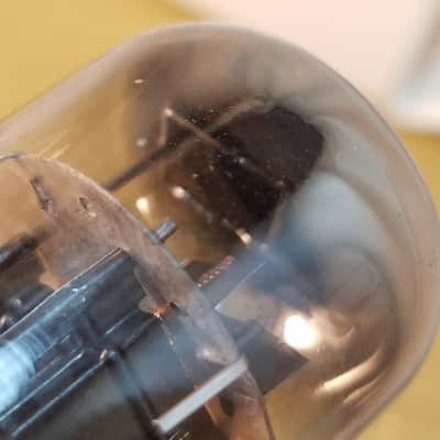 Raytheon Matched Pair (2) JAN-JRP-6SN7WGT tNOS AT1000 TESTED Vacuum Tubes military brown base dual triode 1956-1959 image 18