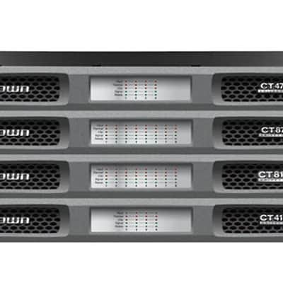 CROWN CT475 Drivecore 4 Channel Install Rackmount Amplifier image 1