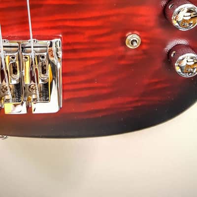 Maruszczyk Elwood X 5a-24+ 2016 'Red burst' Flame Maple Top & Back image 4