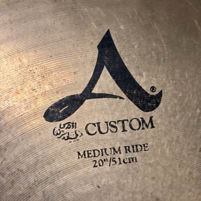 Zildjian 20" A Custom Medium Ride Cymbal 2658g image 2