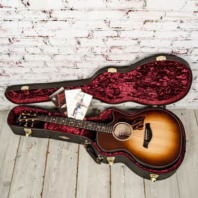 Taylor - (2024) 50th Anniversary Builder's Edition 314ce LTD - Acoustic-Electrics Guitar - Ash/Sitka - Kona Burst Top - w/ Taylor Deluxe Hardshell Brown - x4052 USED image 10