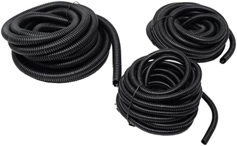 American Terminal 300' (100' Each) Black 1/4" 3/8" 1/2" Split Loom Conduit Tubing image 1