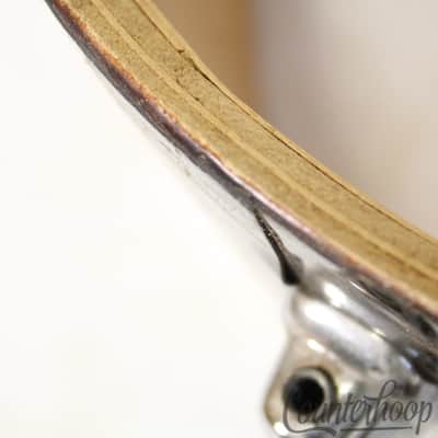 *Slingerland 13x9"Concert Tom Drum Black Beauty Sound King 70s 5-Ply Set-O-Matic image 9