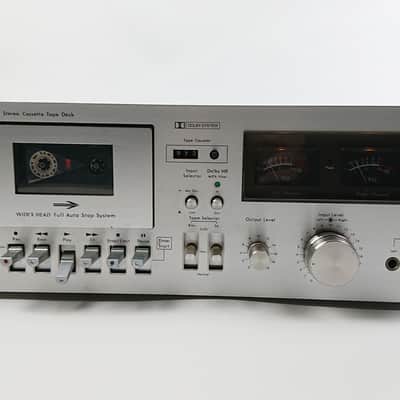 Vintage Onkyo TA-600 D Tape Deck with 2 mic inputs for live