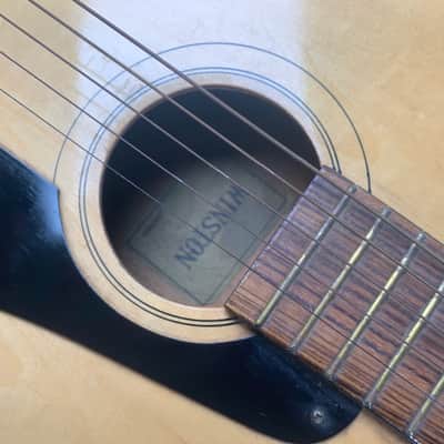Vintage 1960s Winston 3/4 Size Child Acoustic Guitar – Rare Short Scale 23" – Made in Japan image 2