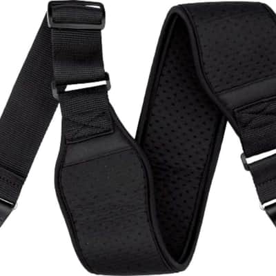 Genuine Fender® Bassman Neoprene 3" Comfort Guitar/Bass Strap Black 099-0694-207