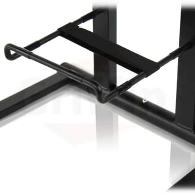 DJ Laptop Stand with Sub-Tray Shelf (2-PACK) by FAT TOAD | Folding Pro Audio Computer Tabletop Rack Stand for iPads, Mixers & Tablets | Portable PC Stand for Stage, Booth & Office image 2