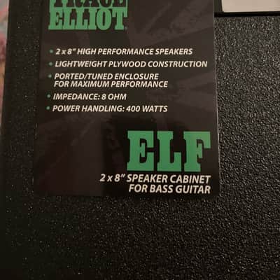 Trace Elliot 2x8 ported high performance speakers 2022 - Black image 2