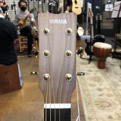Yamaha Storia II All-Mahogany Concert Acoustic-Electric Guitar image 7