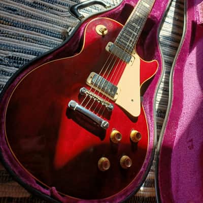 Gibson Les Paul Deluxe 1974 - Wine Red image 7