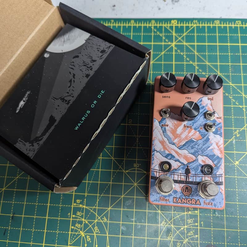 2019 Walrus Audio Kangra Filter Fuzz Pink