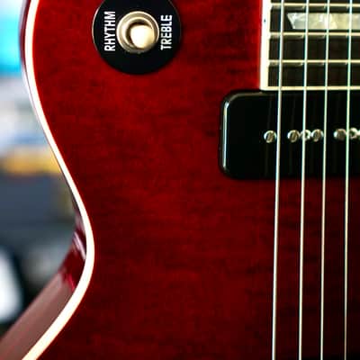 Gibson Custom Shop PSL Les Paul Deluxe ‘76 Reissue Wine Red P90s Gloss 2023 image 2