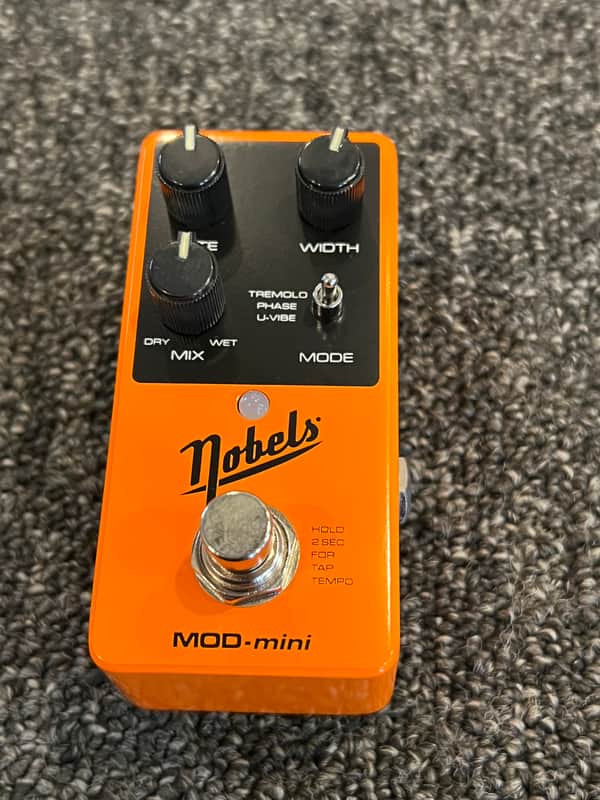 Nobels MOD-mini Compact Stereo Modulation Guitar Effect Pedal image 1