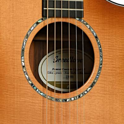 Breedlove Premier Concerto Copper CE Acoustic Electric Guitar image 6